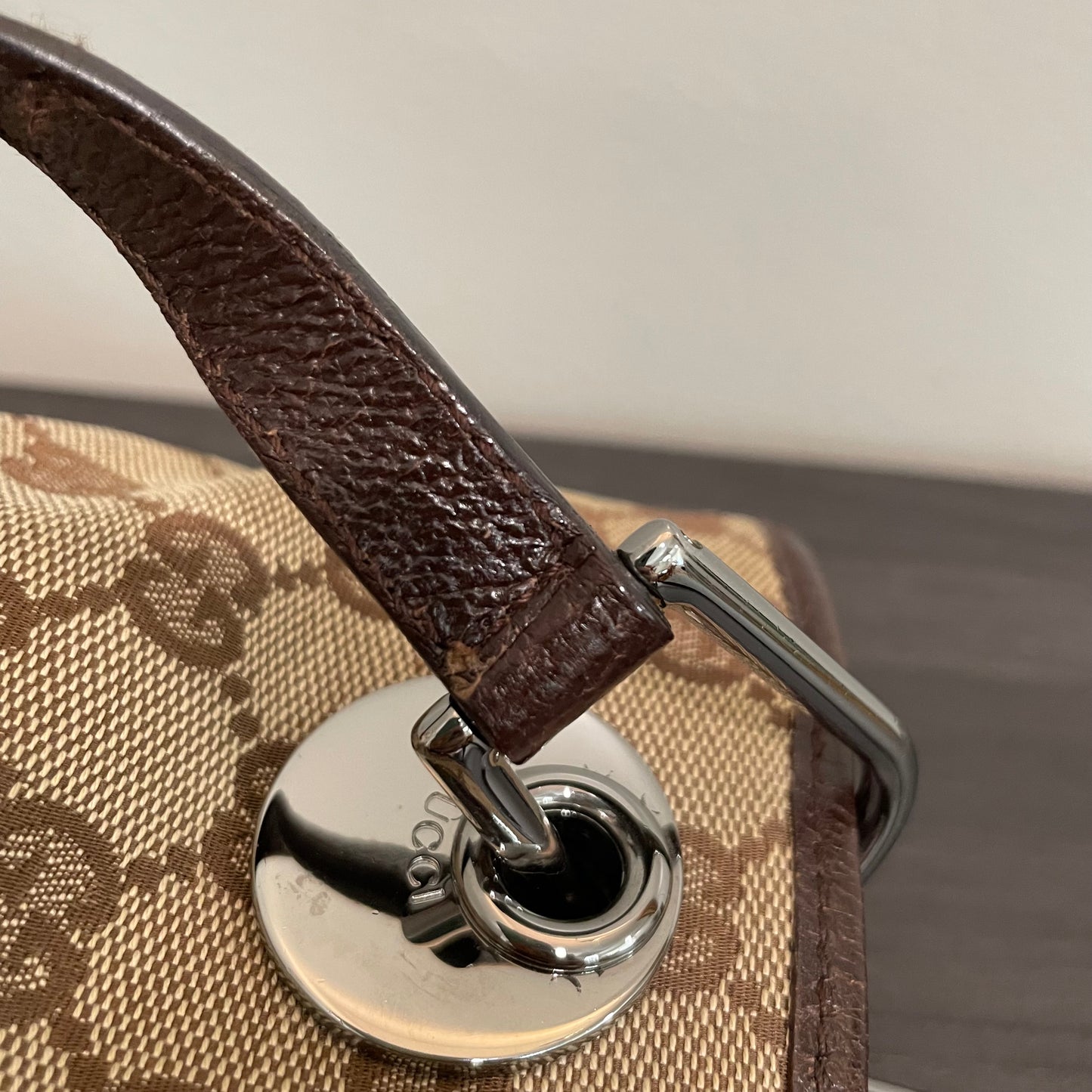 SOLD! Gucci GG Canvas Tote