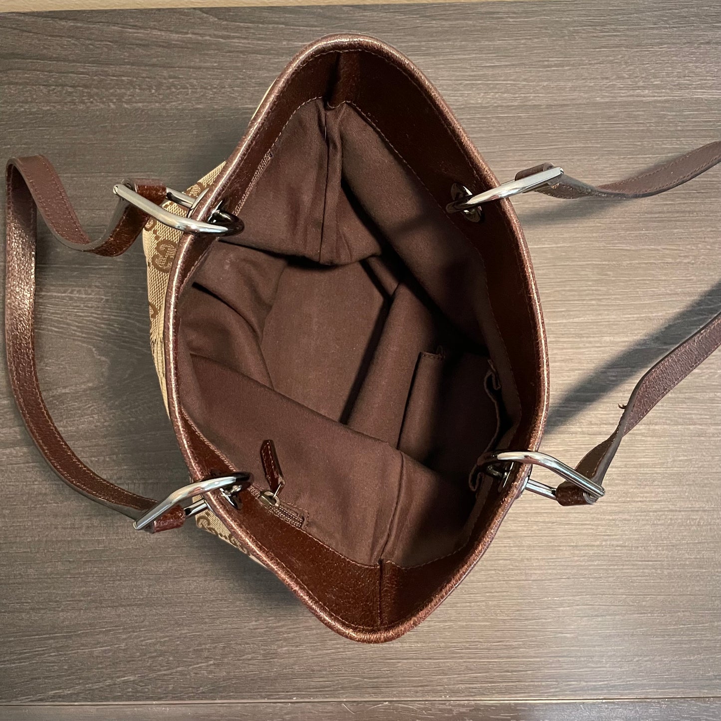 SOLD! Gucci GG Canvas Tote
