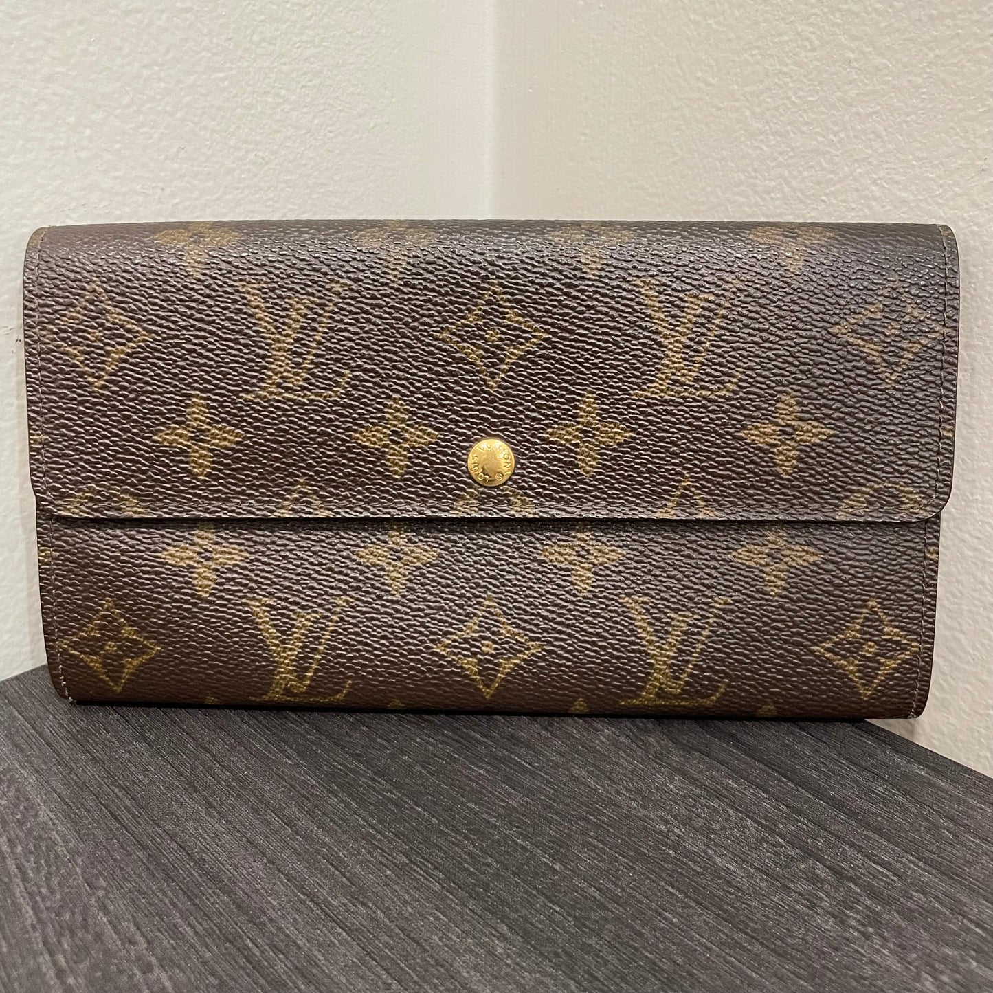 LOUIS VUITTON Monogram Long Wallet