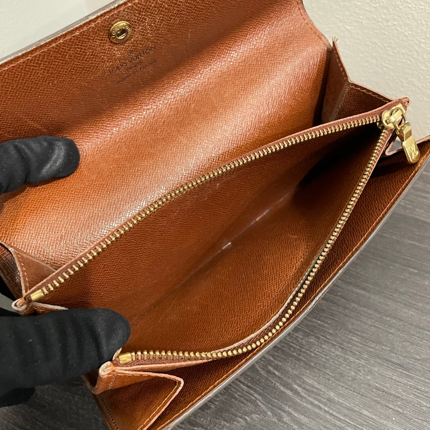 LOUIS VUITTON Monogram Long Wallet