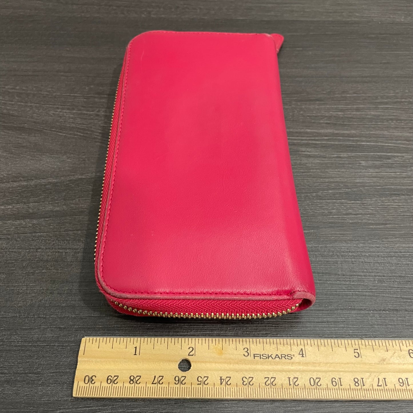 BVLGARI Leather Long Zippy Wallet