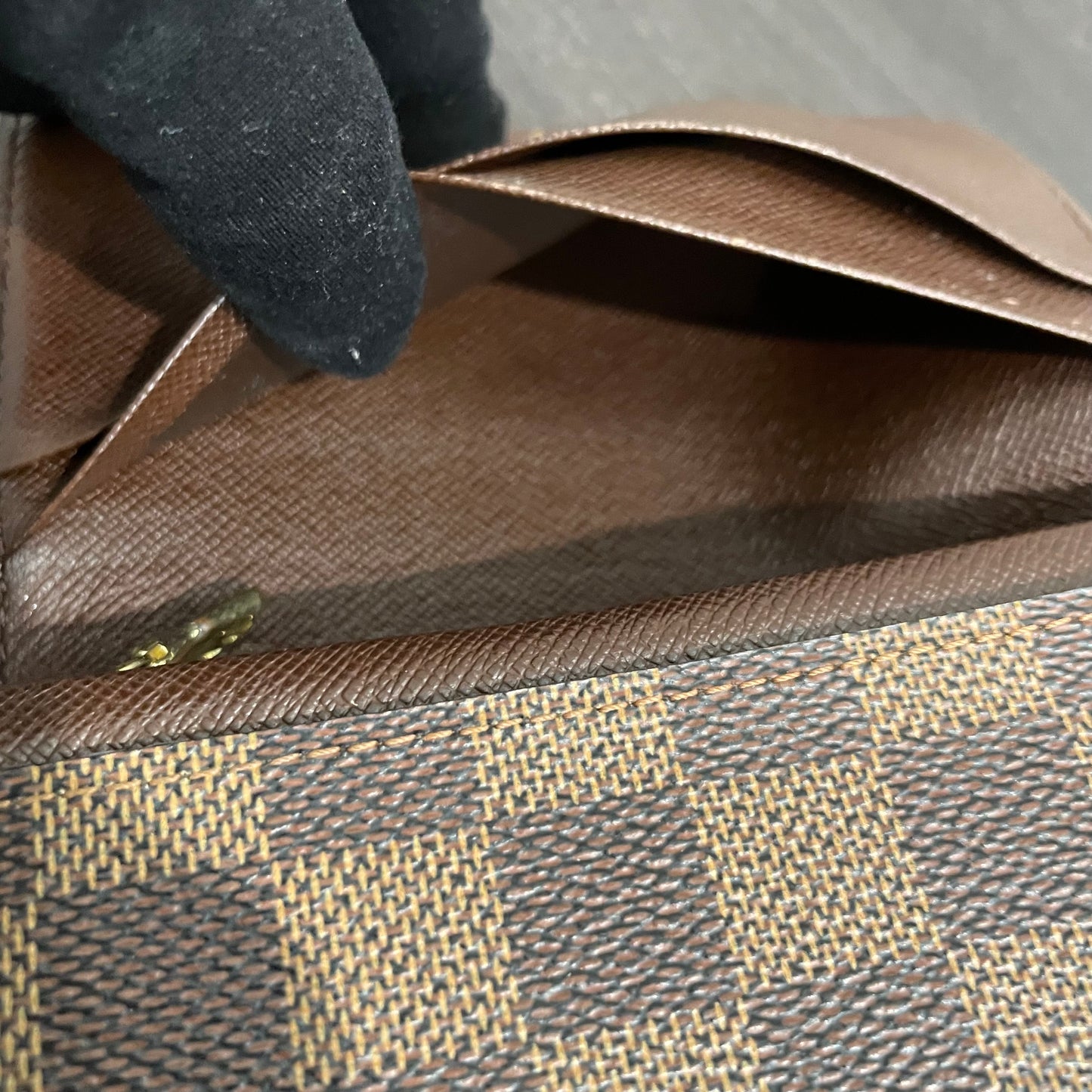 LOUIS VUITTON Damier Ebene Wallet