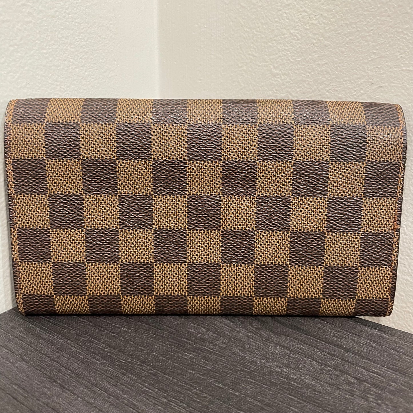 LOUIS VUITTON Damier Ebene Long Wallet