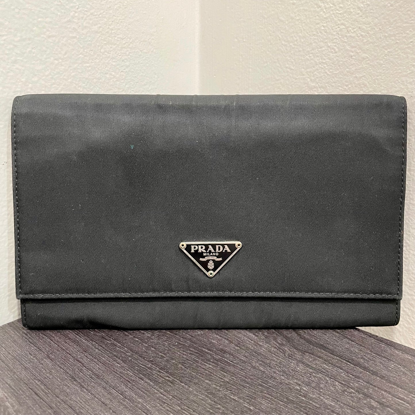 PRADA Black Wallet