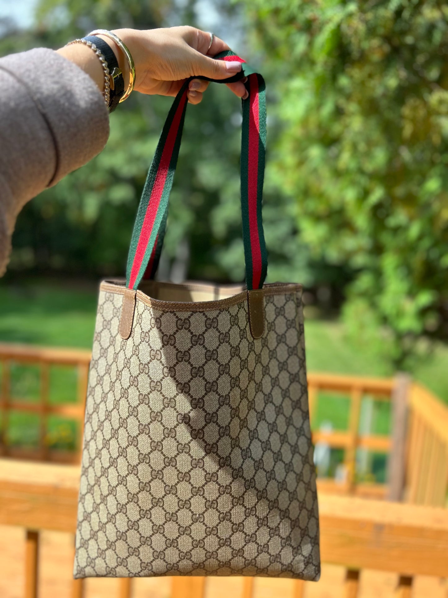 GUCCI GG Plus Ophidia Tote