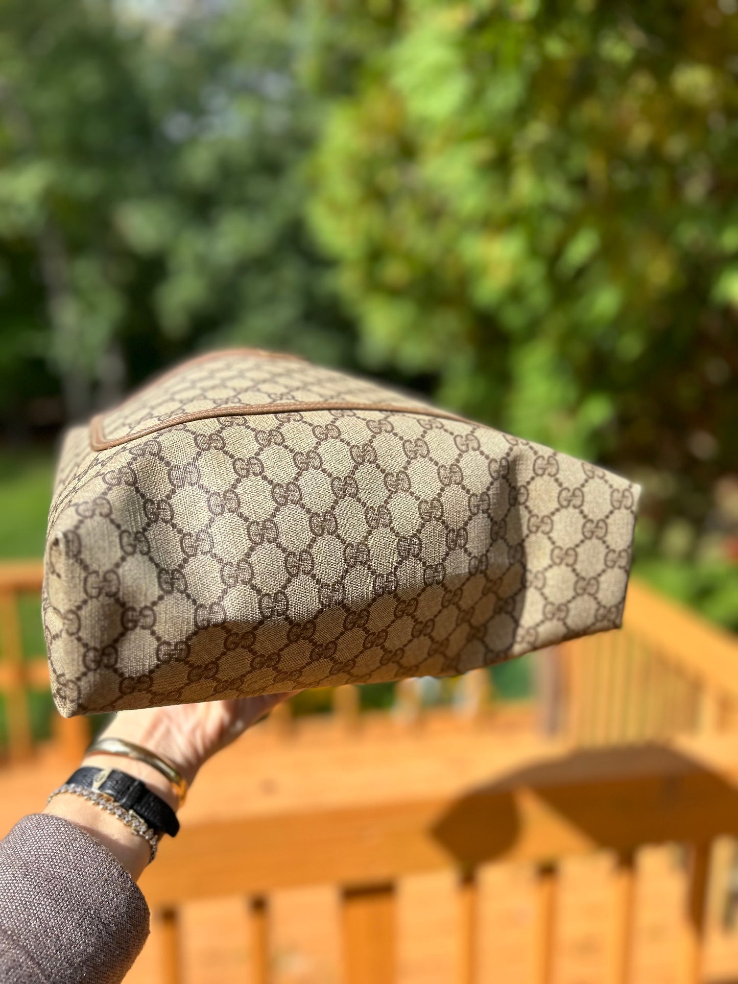 GUCCI GG Plus Ophidia Tote
