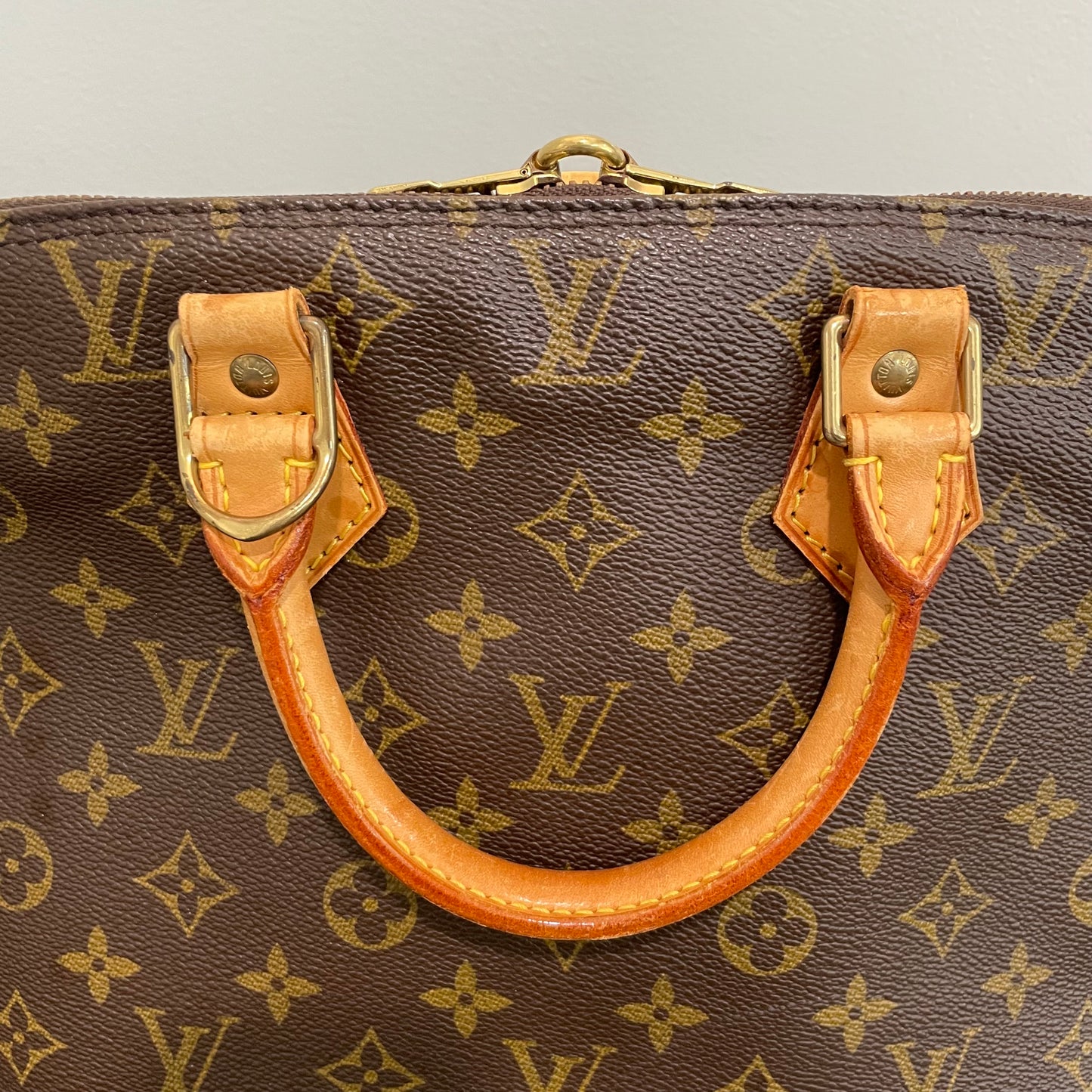 SOLD! Louis Vuitton Monogram Alma with Lock & Key
