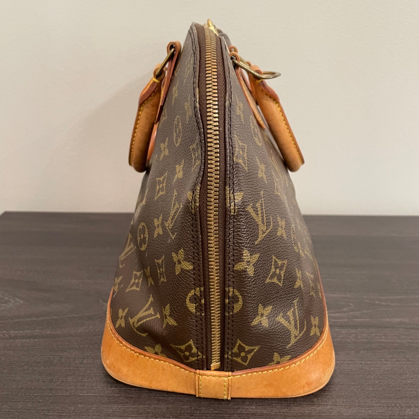 SOLD! Louis Vuitton Monogram Alma with Lock & Key