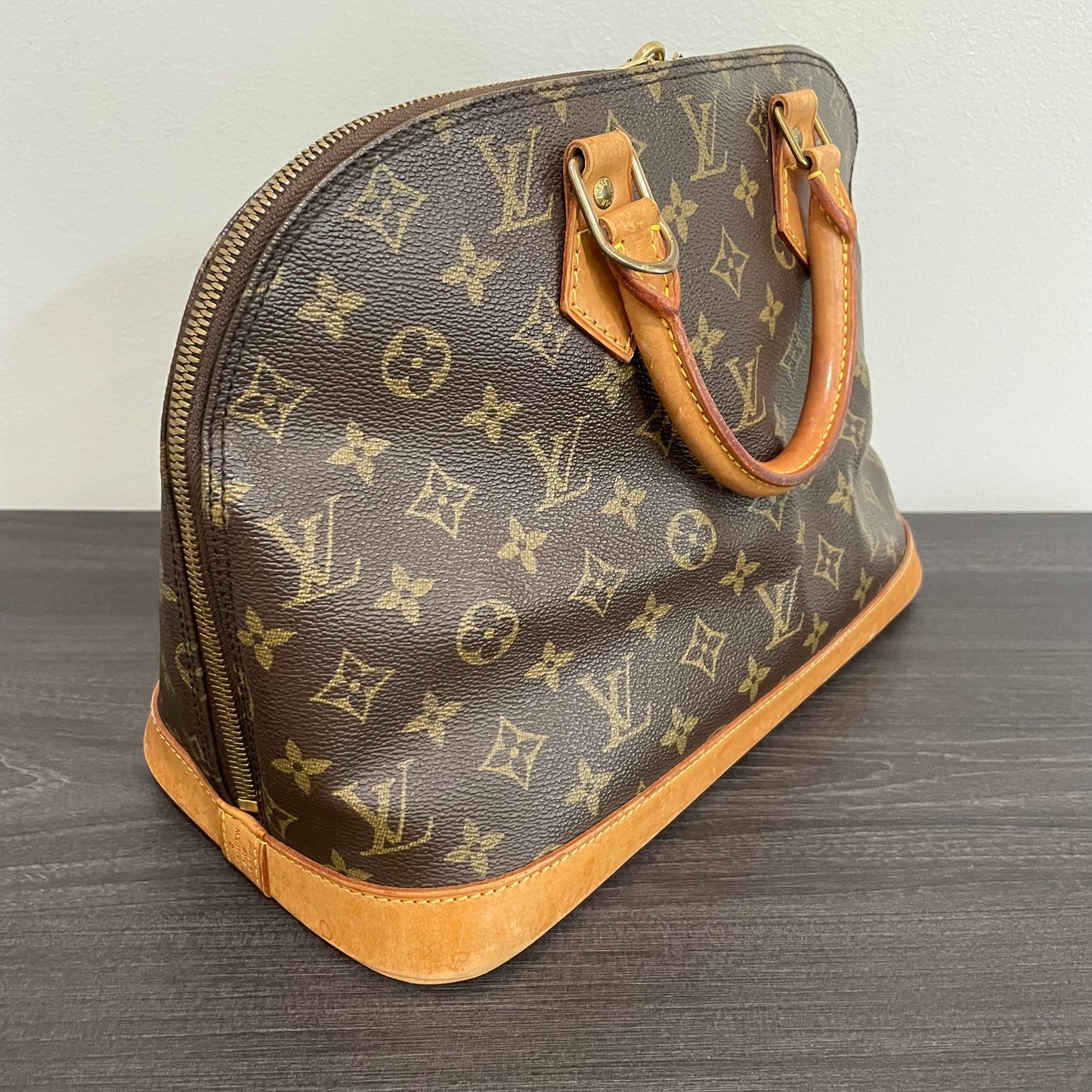 SOLD! Louis Vuitton Monogram Alma with Lock & Key
