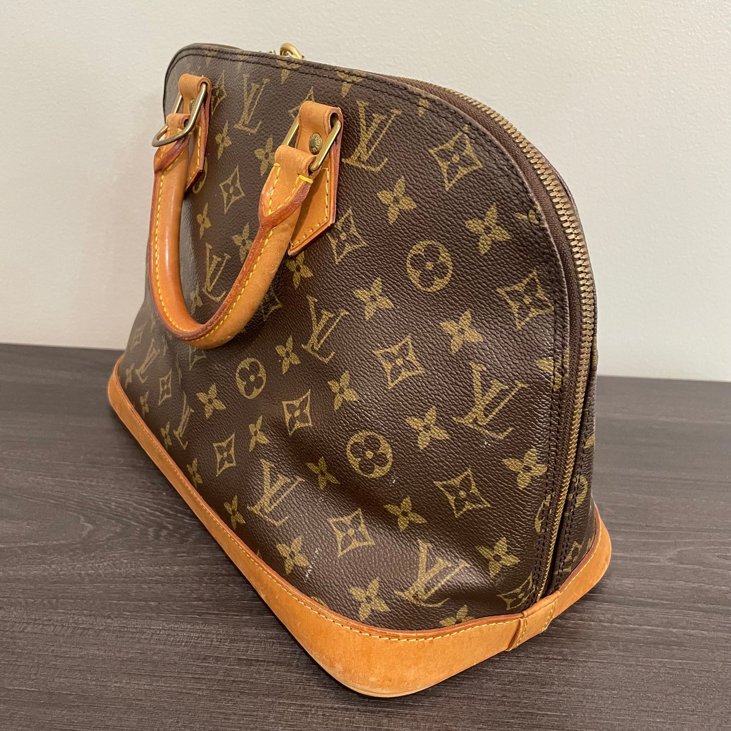 SOLD! Louis Vuitton Monogram Alma with Lock & Key