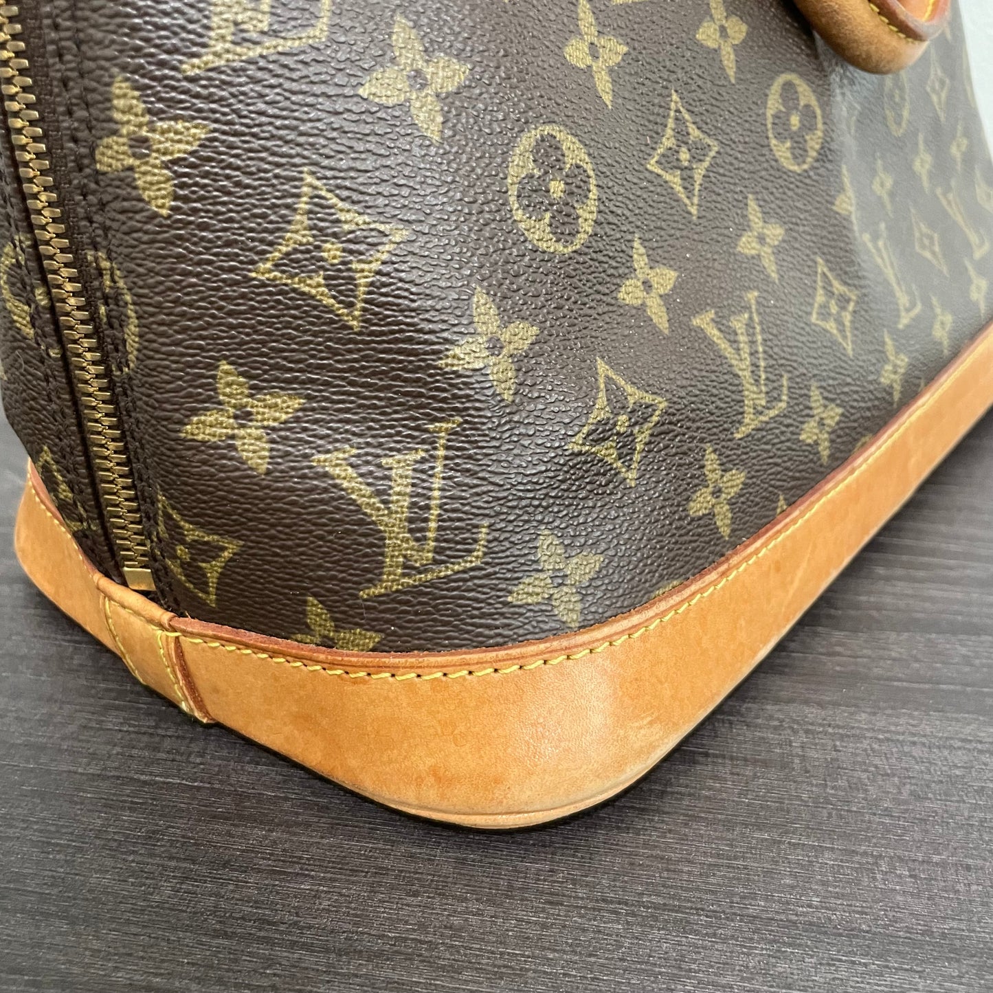 SOLD! Louis Vuitton Monogram Alma with Lock & Key