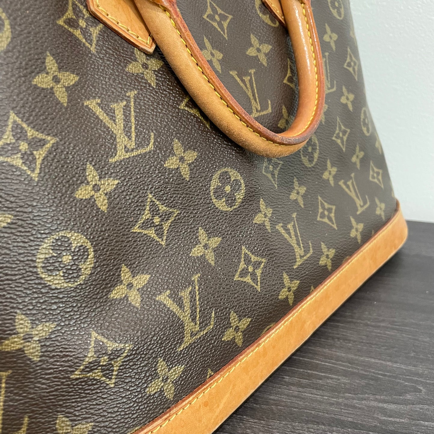 SOLD! Louis Vuitton Monogram Alma with Lock & Key