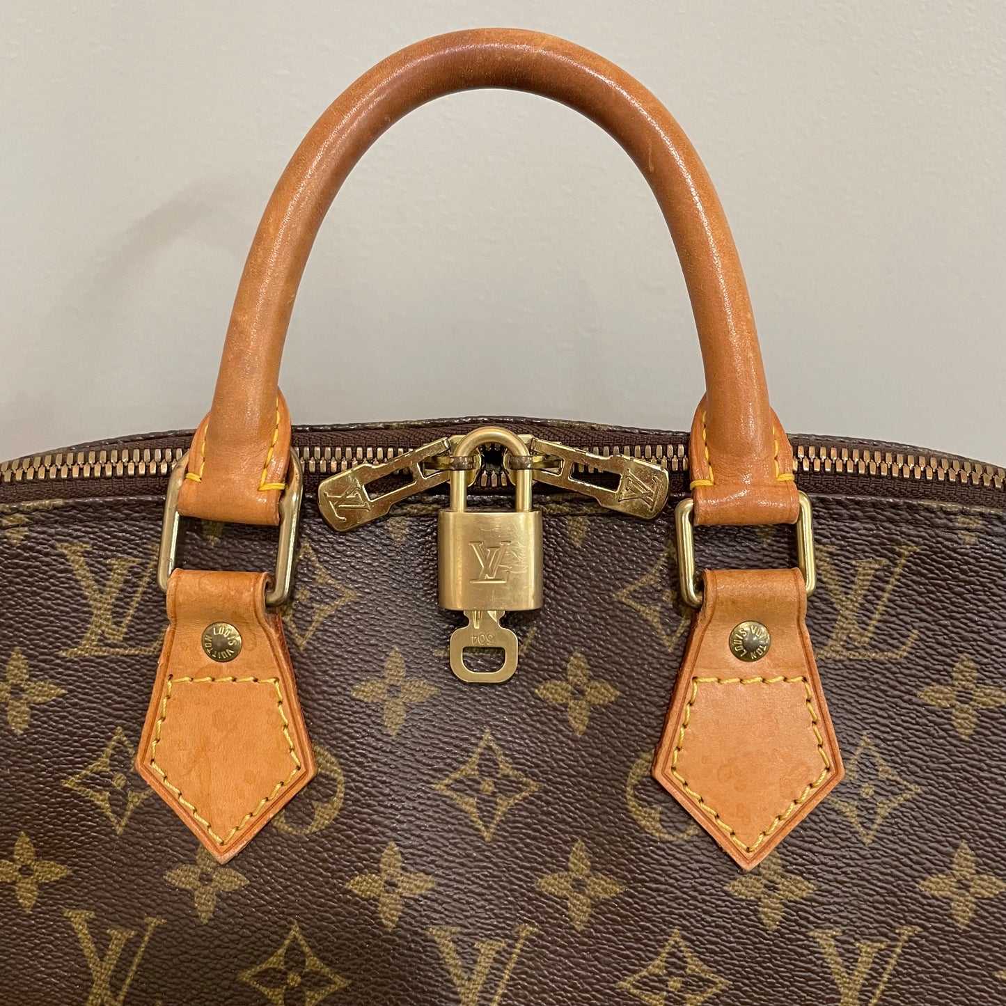 SOLD! Louis Vuitton Monogram Alma with Lock & Key
