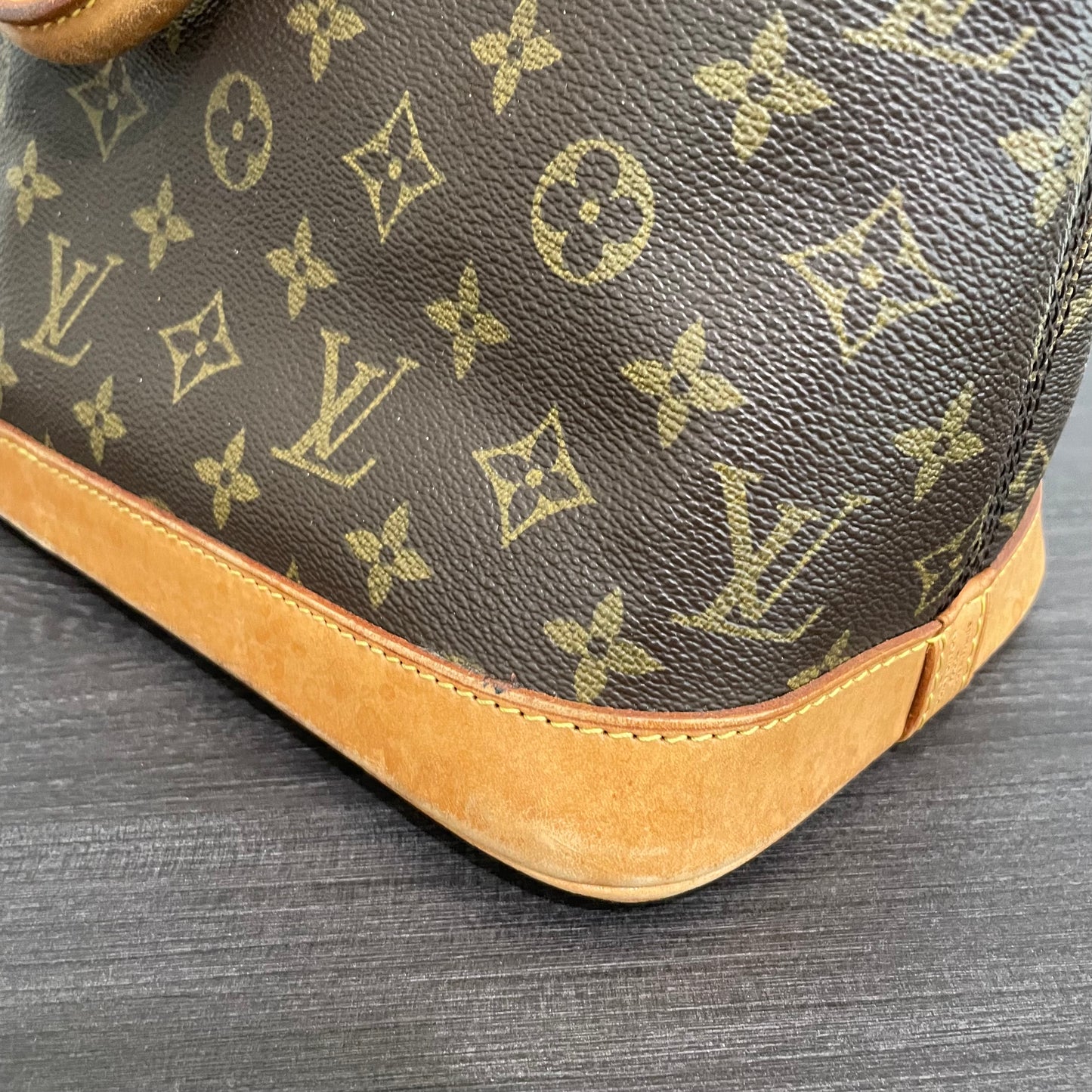 SOLD! Louis Vuitton Monogram Alma with Lock & Key