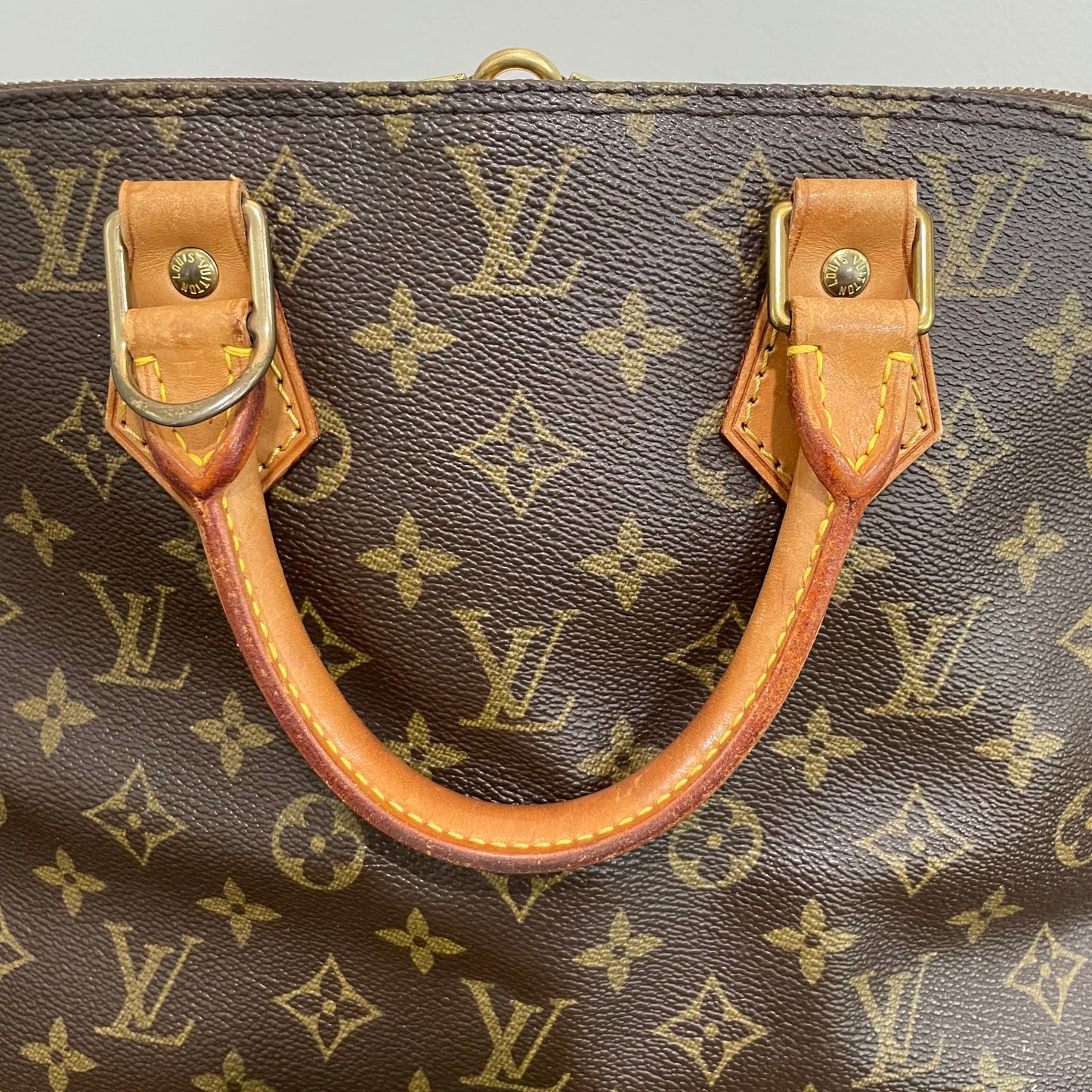 SOLD! Louis Vuitton Monogram Alma with Lock & Key