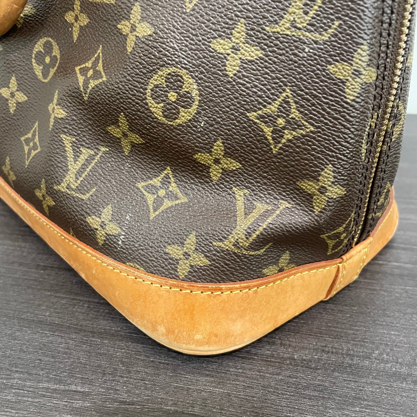 SOLD! Louis Vuitton Monogram Alma with Lock & Key