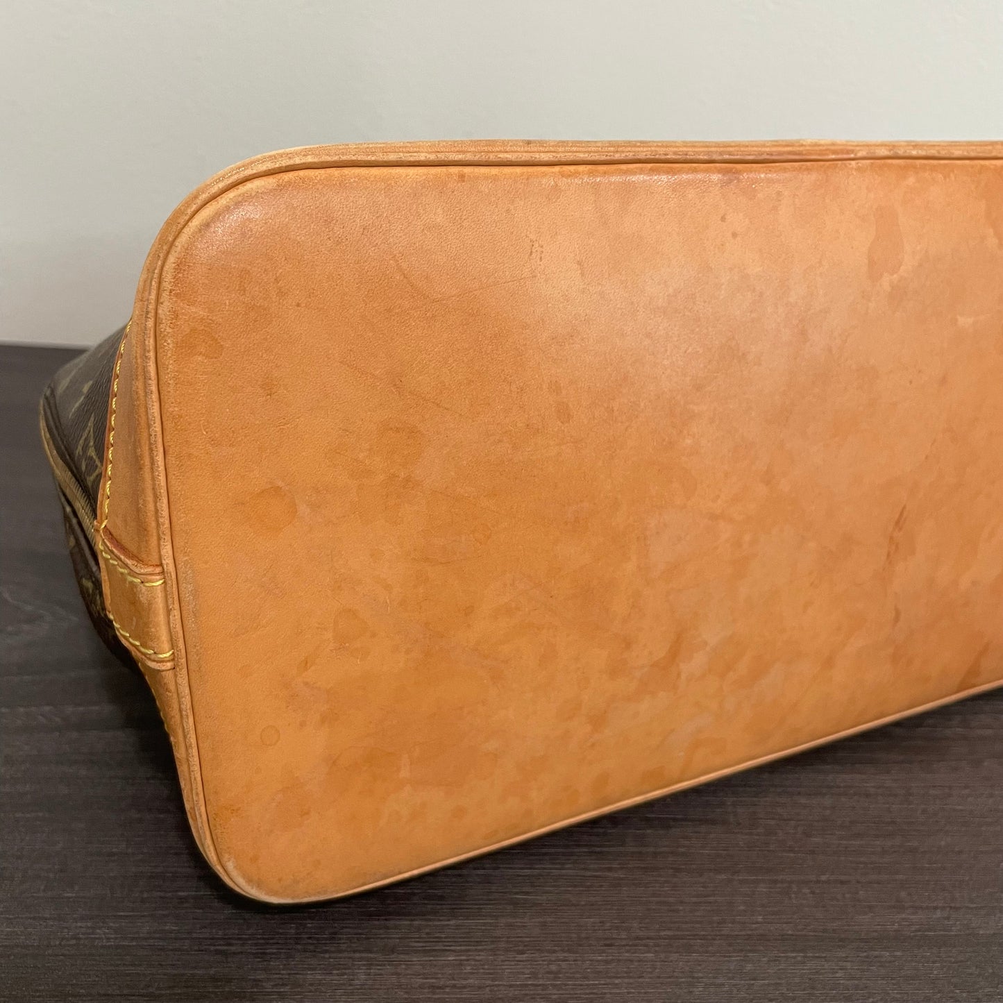 SOLD! Louis Vuitton Monogram Alma with Lock & Key