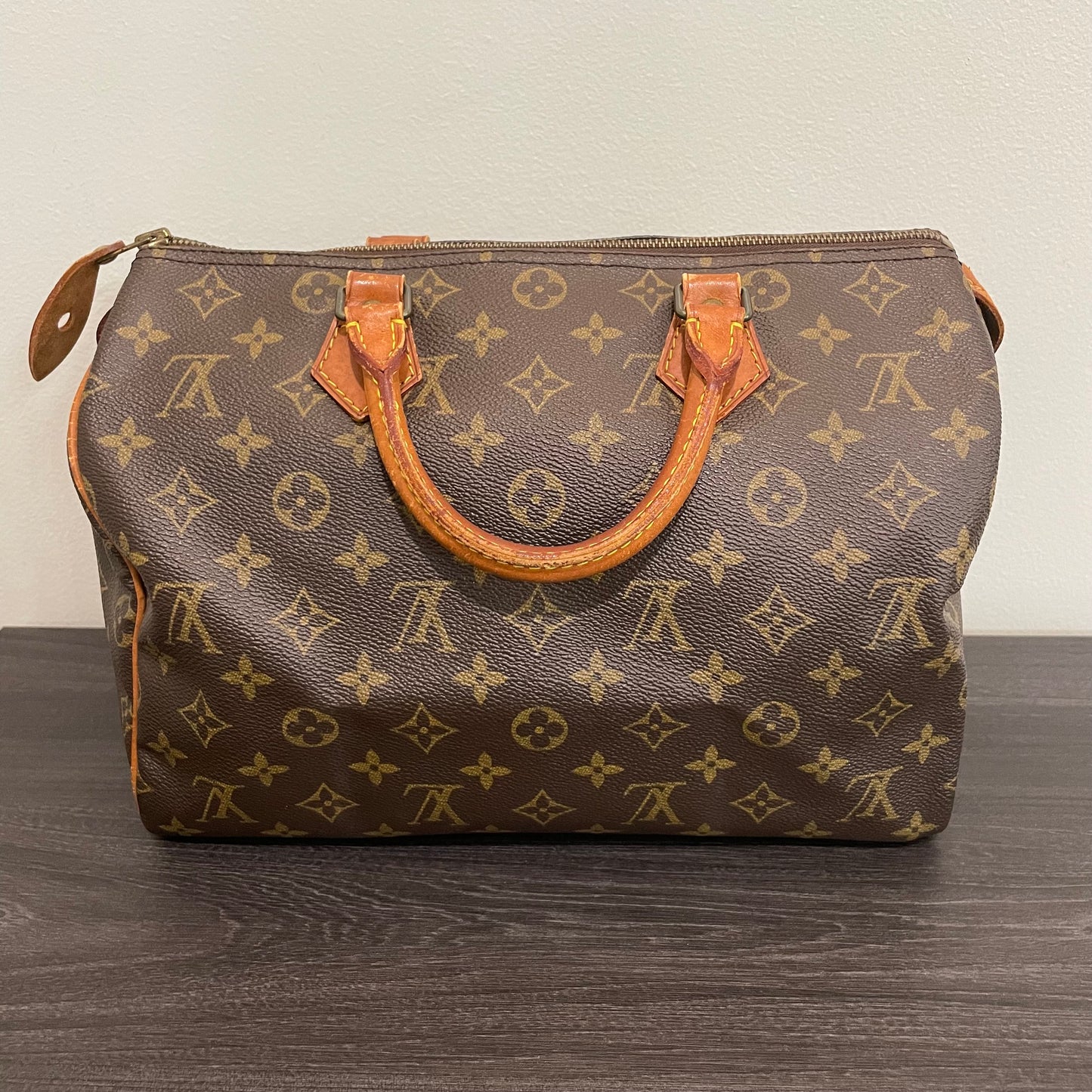 SOLD! Louis Vuitton Monogram Speedy 30 with Lock & Key