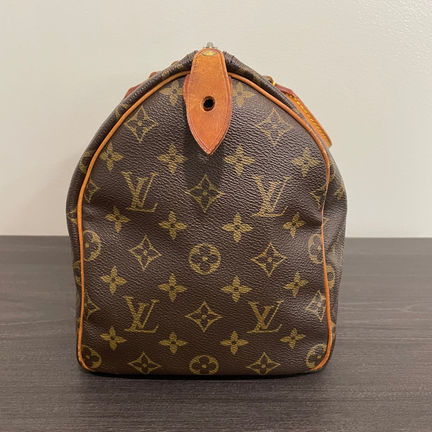 SOLD! Louis Vuitton Monogram Speedy 30 with Lock & Key