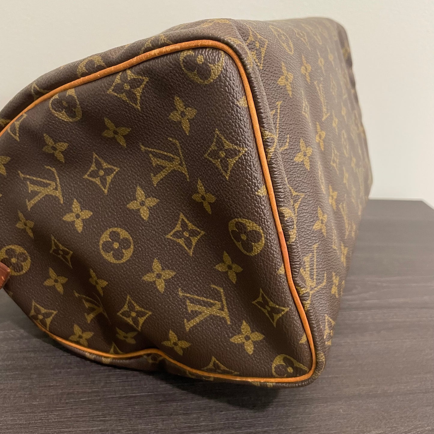 SOLD! Louis Vuitton Monogram Speedy 30 with Lock & Key