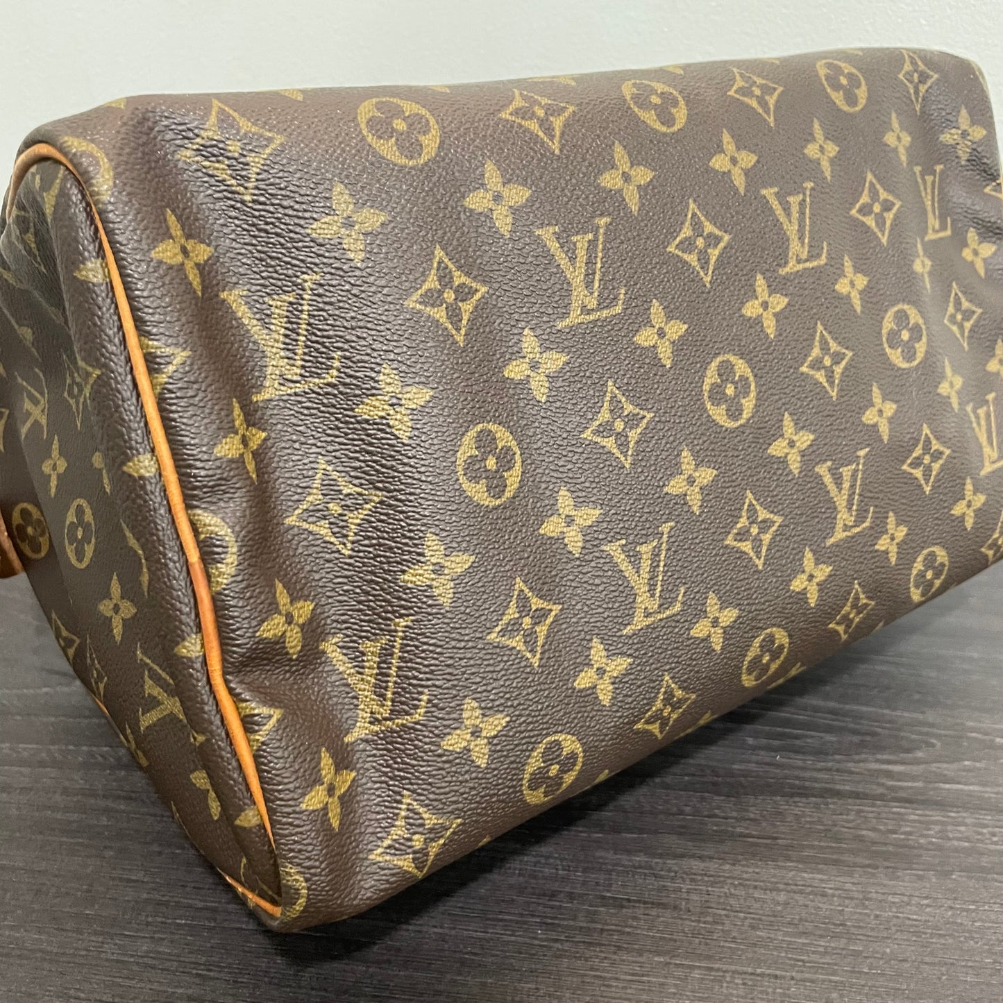SOLD! Louis Vuitton Monogram Speedy 30 with Lock & Key