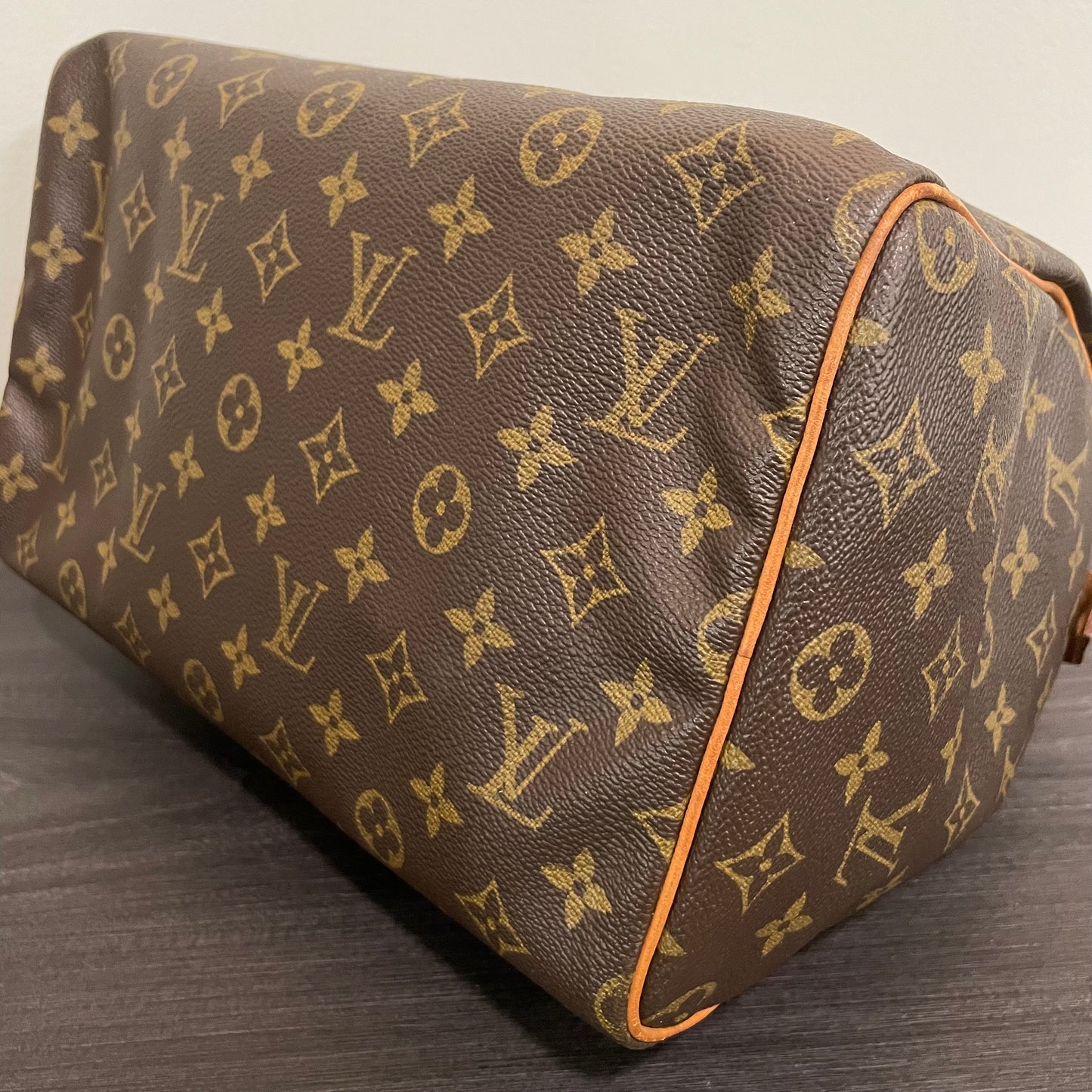 SOLD! Louis Vuitton Monogram Speedy 30 with Lock & Key