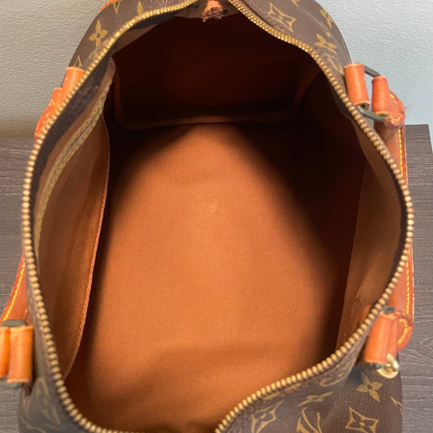 SOLD! Louis Vuitton Monogram Speedy 30 with Lock & Key