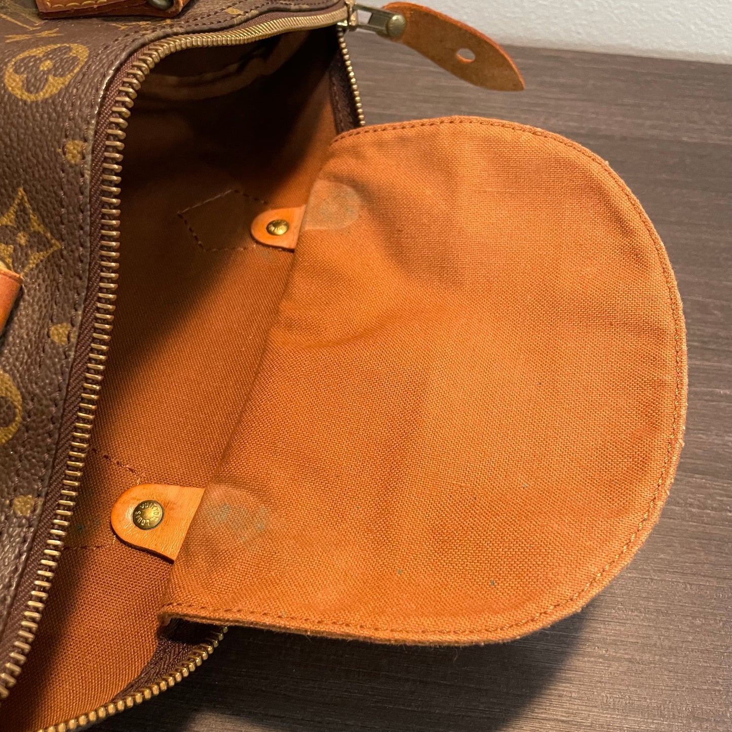 SOLD! Louis Vuitton Monogram Speedy 30 with Lock & Key
