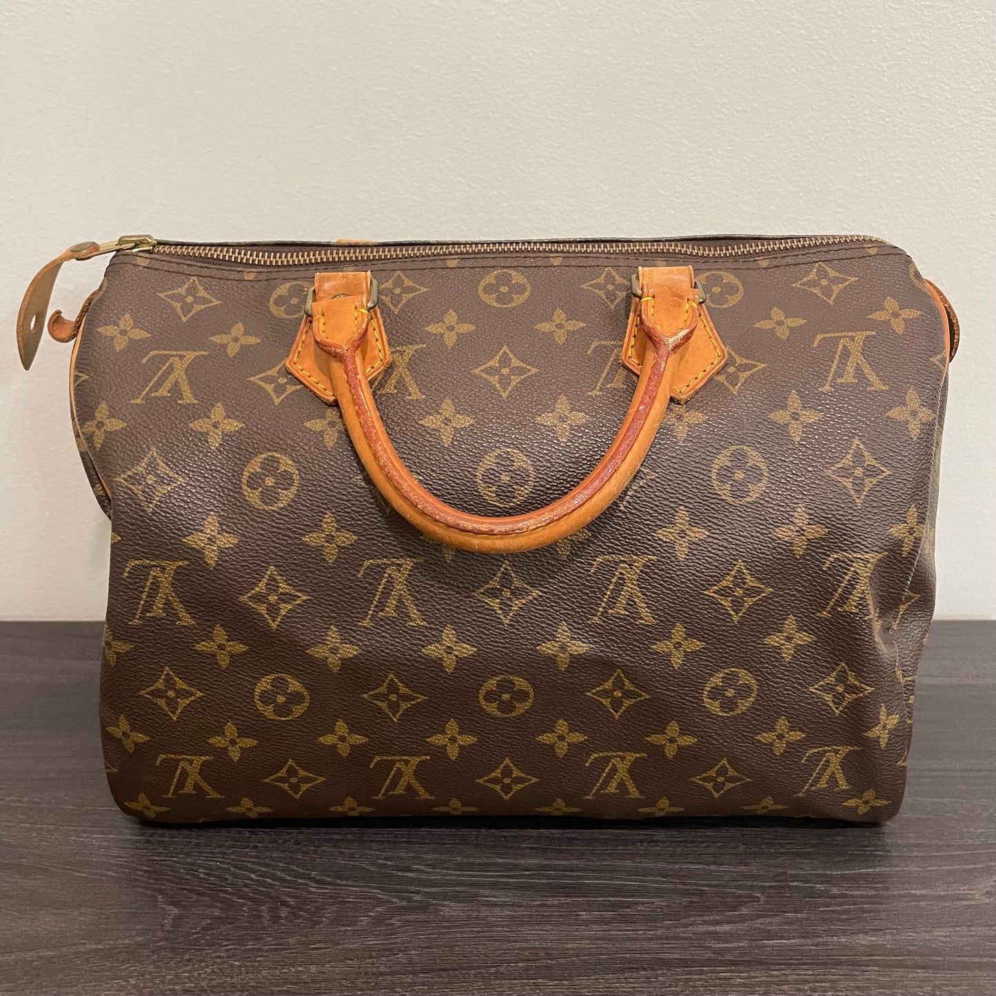 SOLD! Louis Vuitton Monogram Speedy 30 with Lock & Key