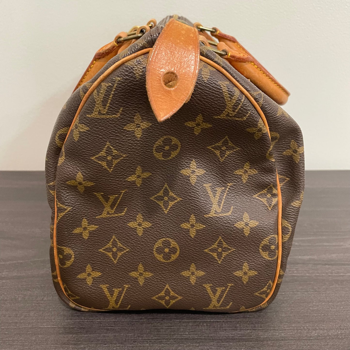 SOLD! Louis Vuitton Monogram Speedy 30 with Lock & Key