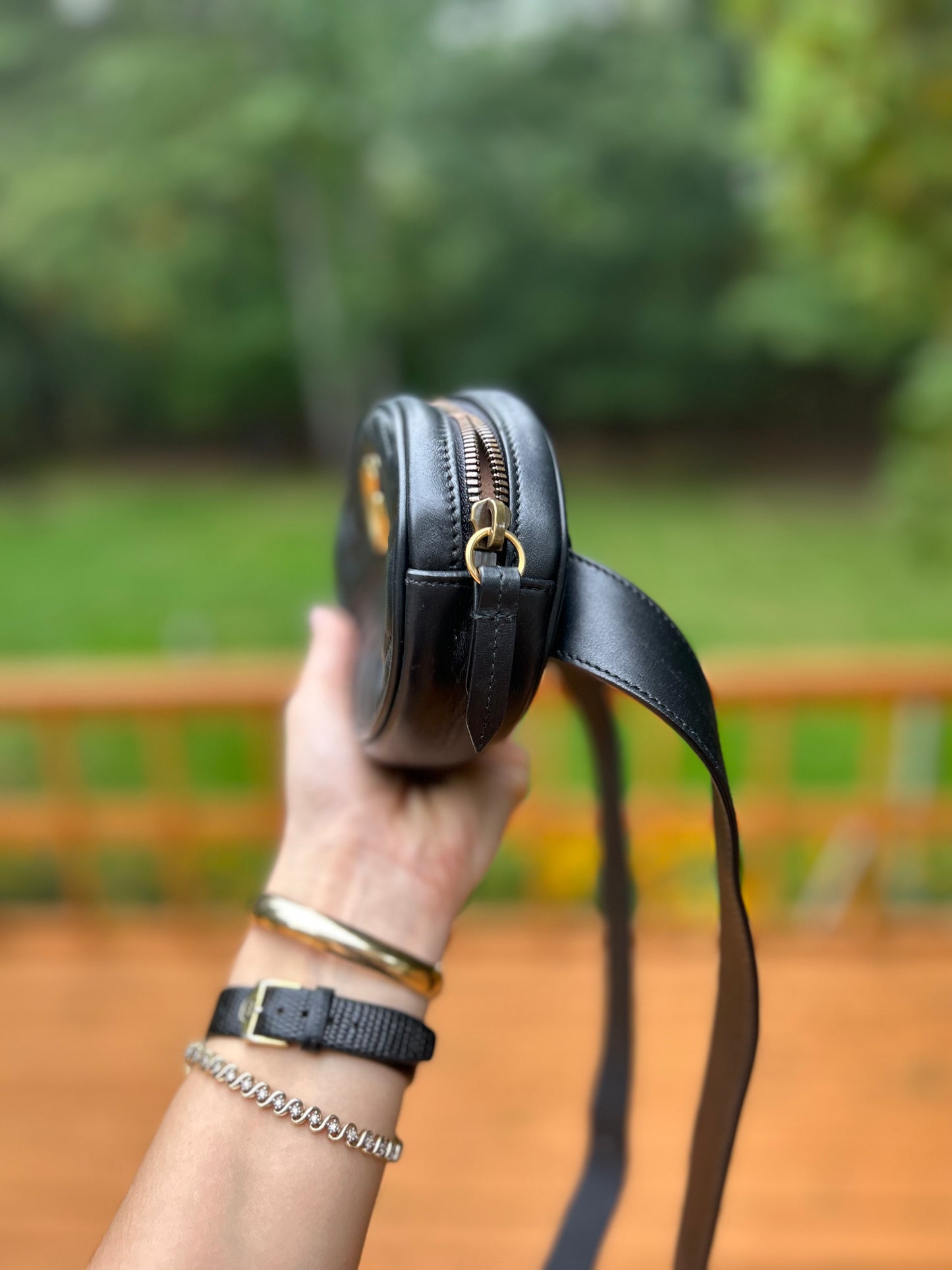 GUCCI Marmont Matelasse Belt Bag
