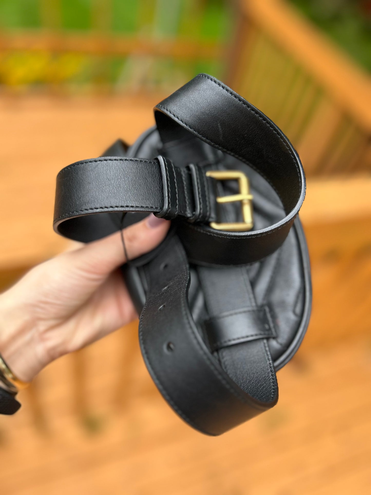 GUCCI Marmont Matelasse Belt Bag