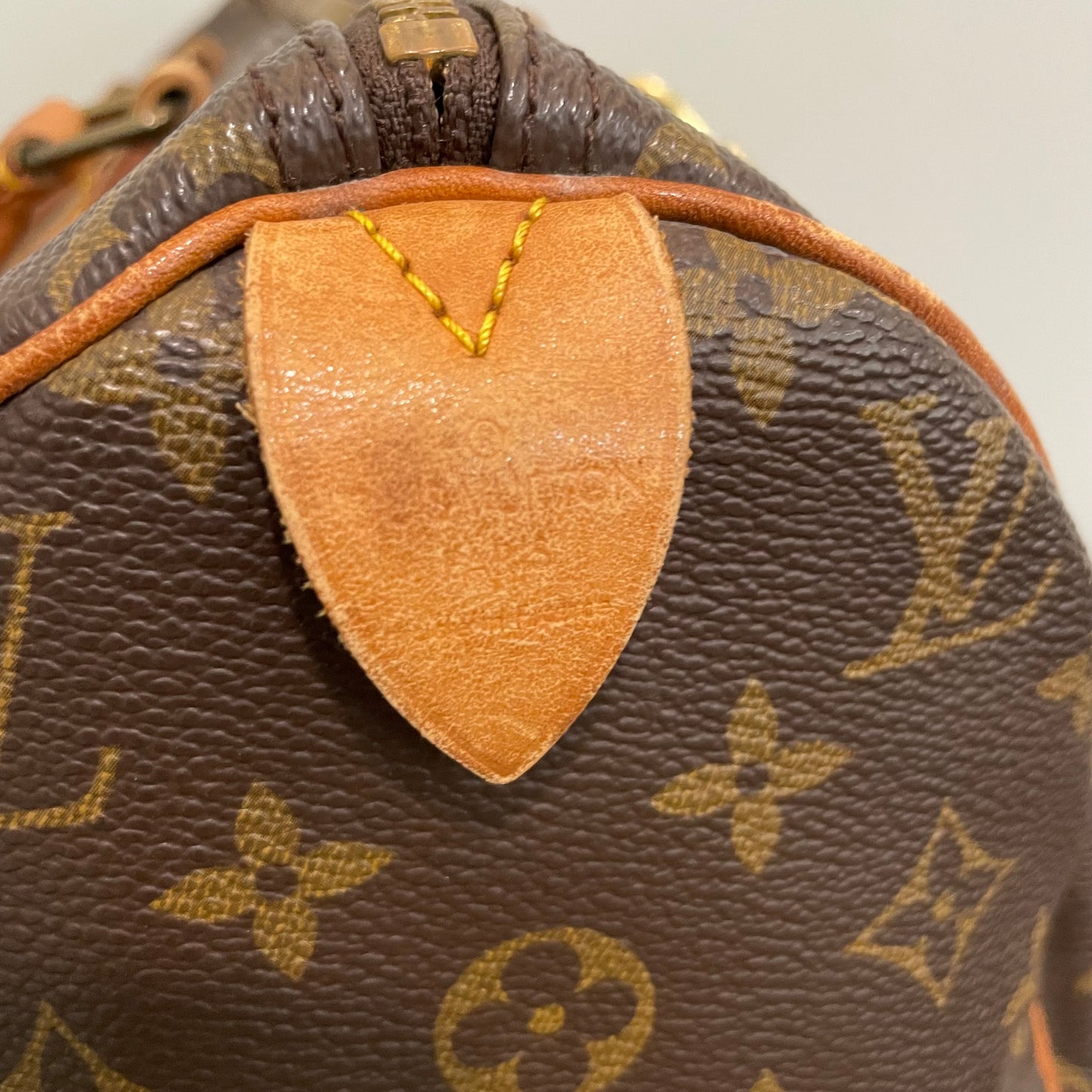 SOLD! Louis Vuitton Monogram Speedy 30 with Lock & Key
