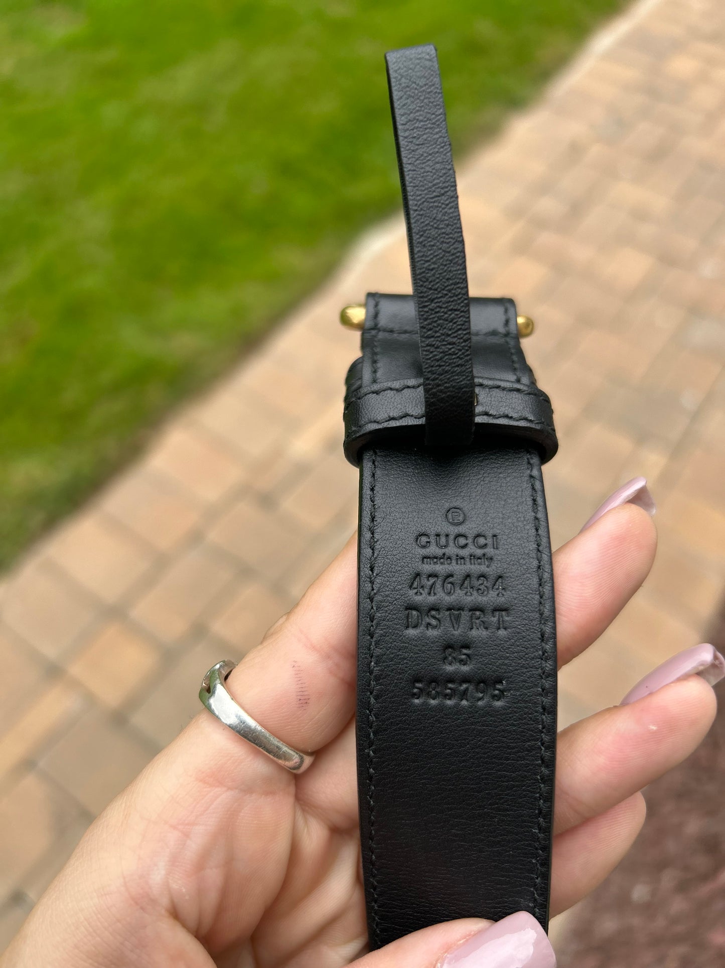 GUCCI Marmont Matelasse Belt Bag