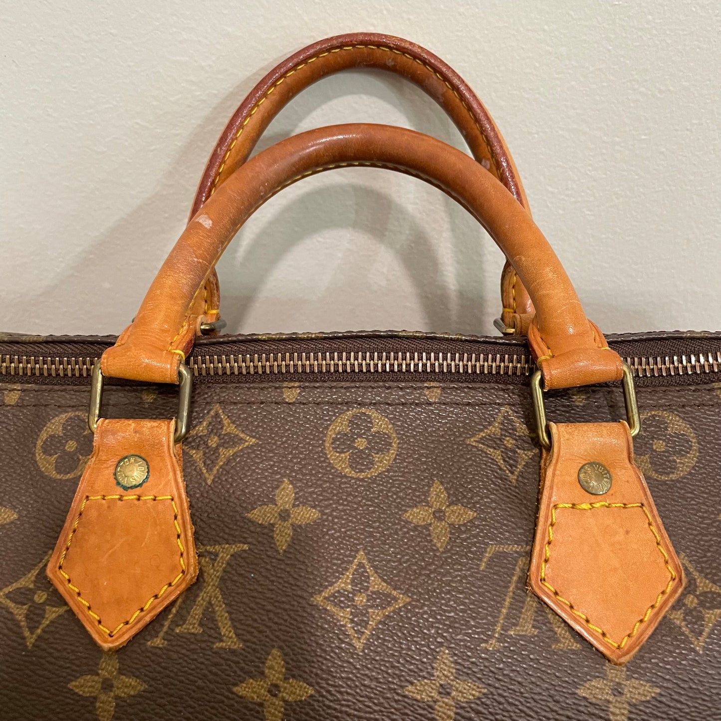 SOLD! Louis Vuitton Monogram Speedy 30 with Lock & Key