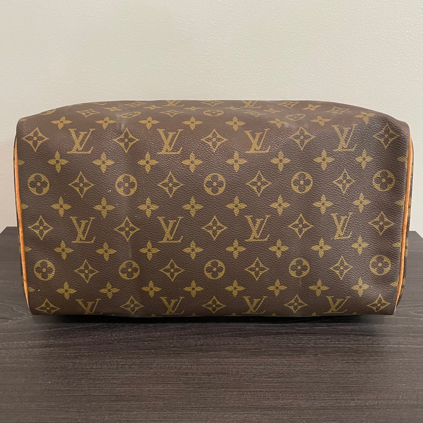 SOLD! Louis Vuitton Monogram Speedy 35 with Lock & Key