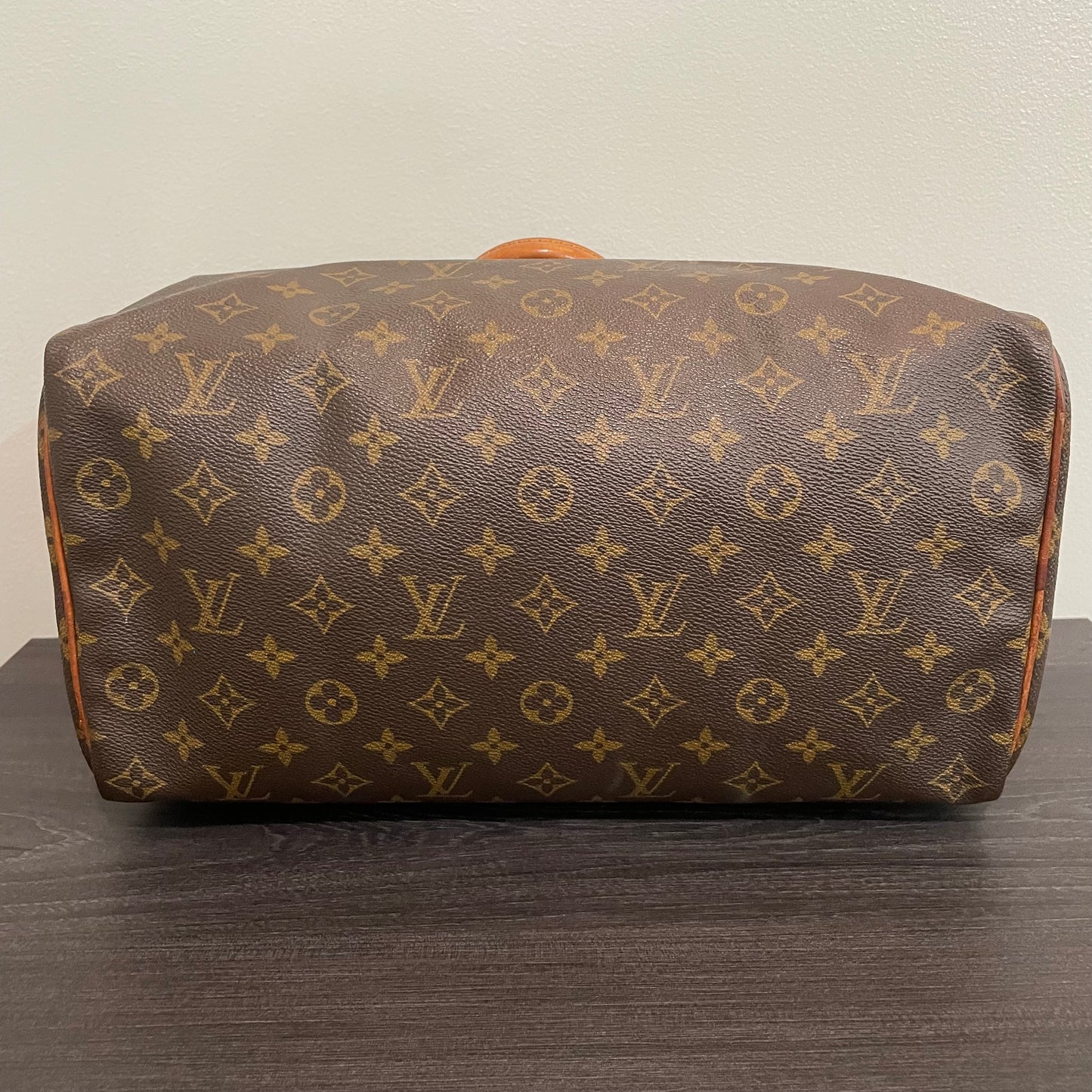 SOLD! Louis Vuitton Monogram Speedy 35 with Lock & Key