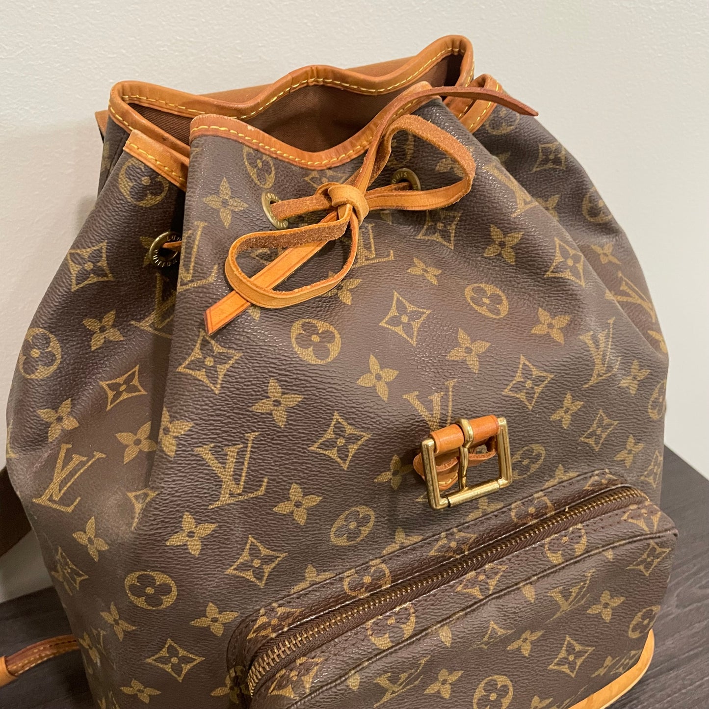 SOLD! Louis Vuitton Monogram Montsouris GM Backpack