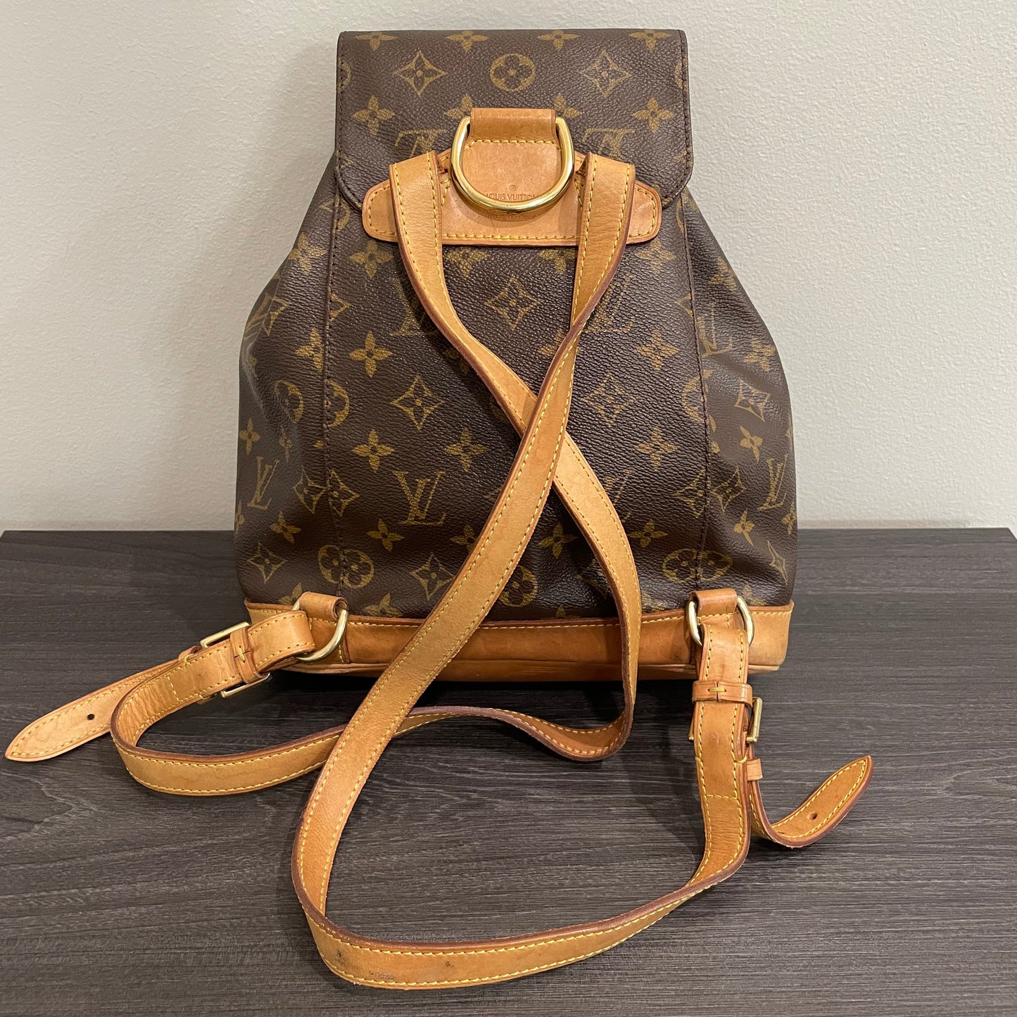 SOLD! Louis Vuitton Monogram Montsouris MM Backpack