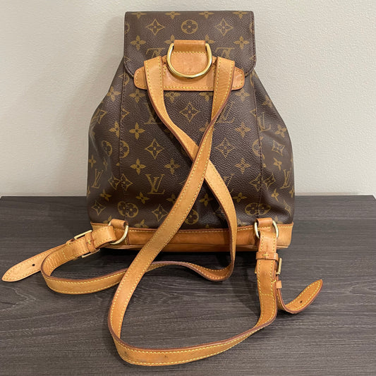 Louis Vuitton Monogram Montsouris MM Backpack(NOV 7)