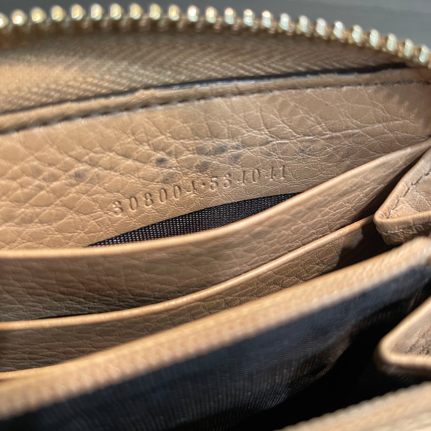 SOLD! Gucci Soho Zip Wallet