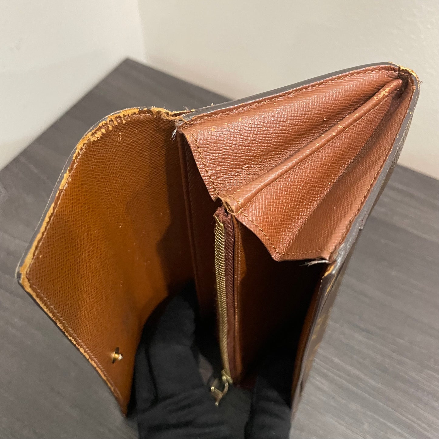 #177 LOUIS VUITTON Monogram Long Wallet