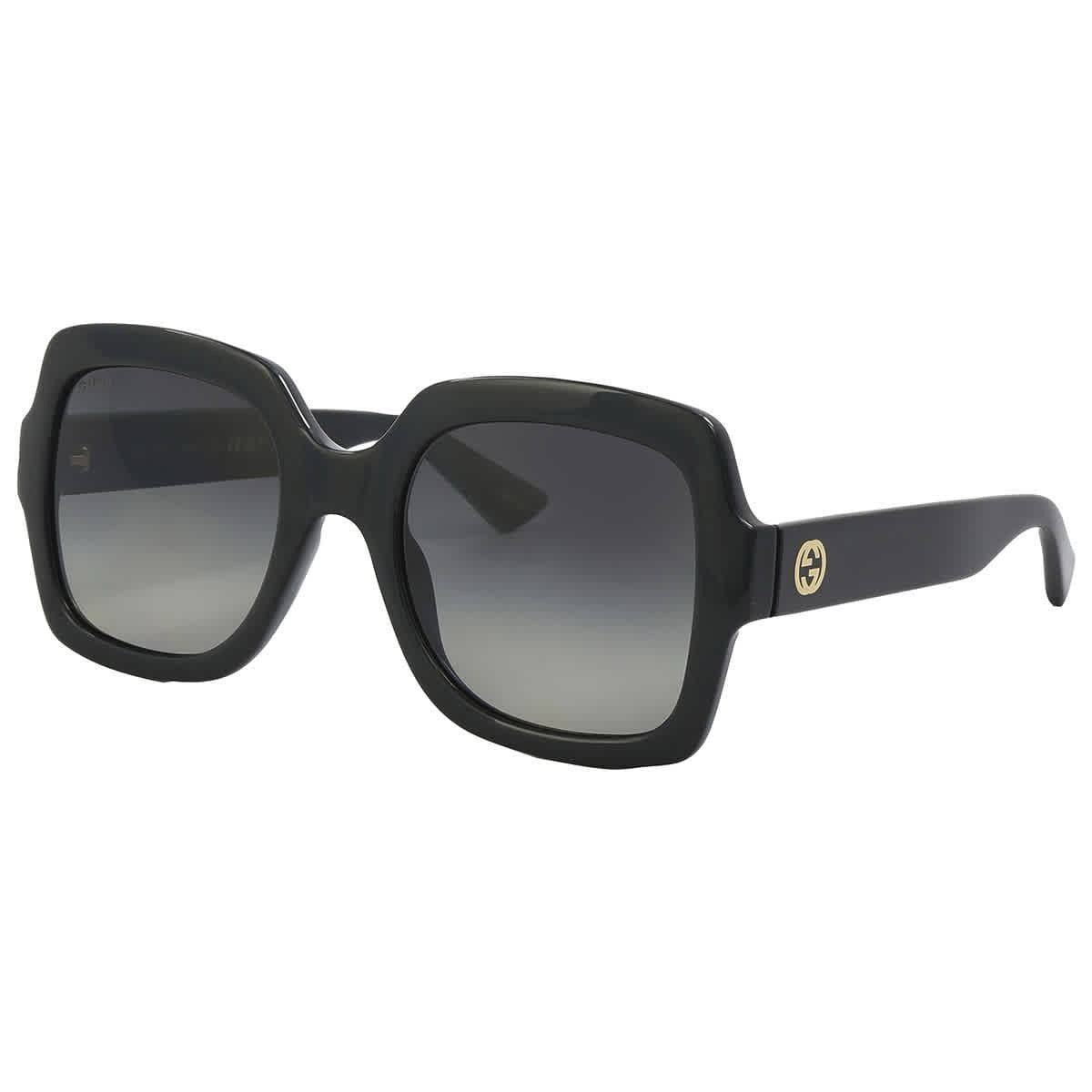 #3216 NEW GUCCI Black Sunglasses MSRP $410