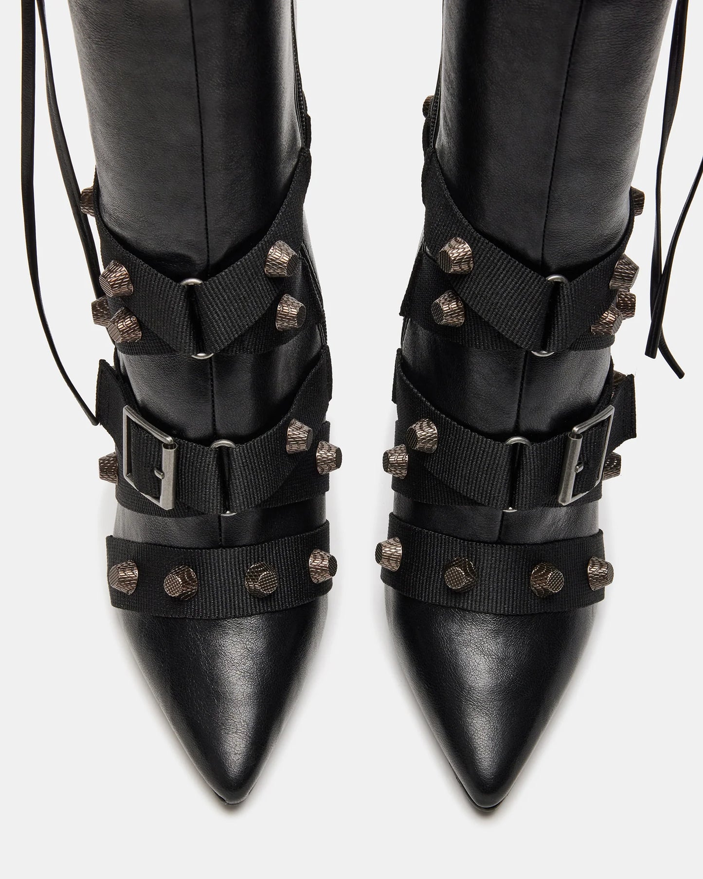 SOLD! Steve Madden Fink Vegan Leather Boots Size 6.5 U.S.
