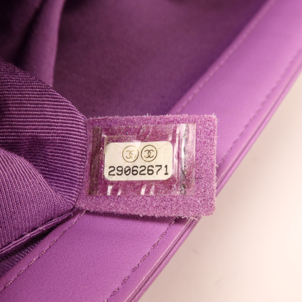 Chanel Purple Boy 25 Bag(Nov 7)