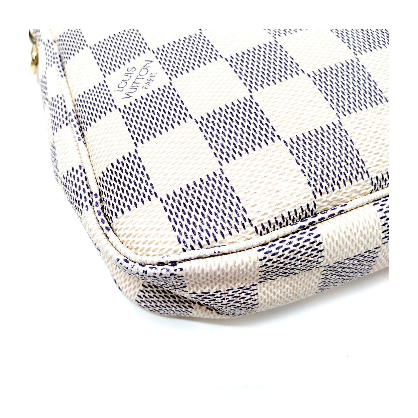 SOLD! Louis Vuitton Damier Azur Pochette