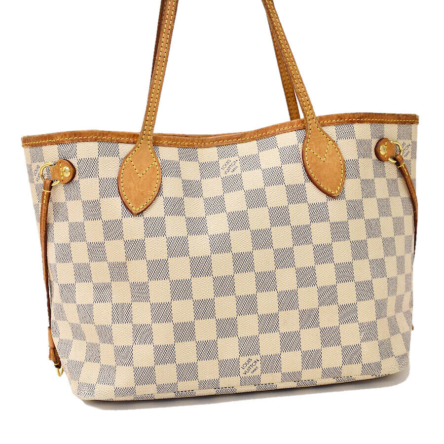 SOLD! Louis Vuitton Damier Azur Neverfull PM
