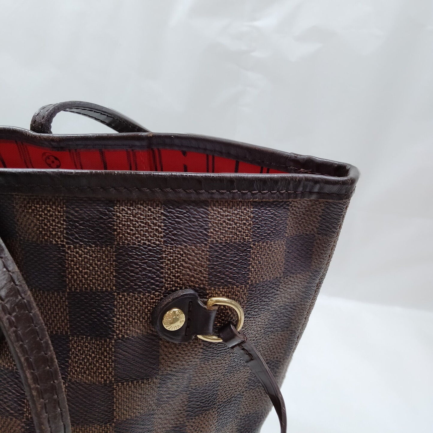 SOLD! Louis Vuitton Damier Ebene Neverfull MM