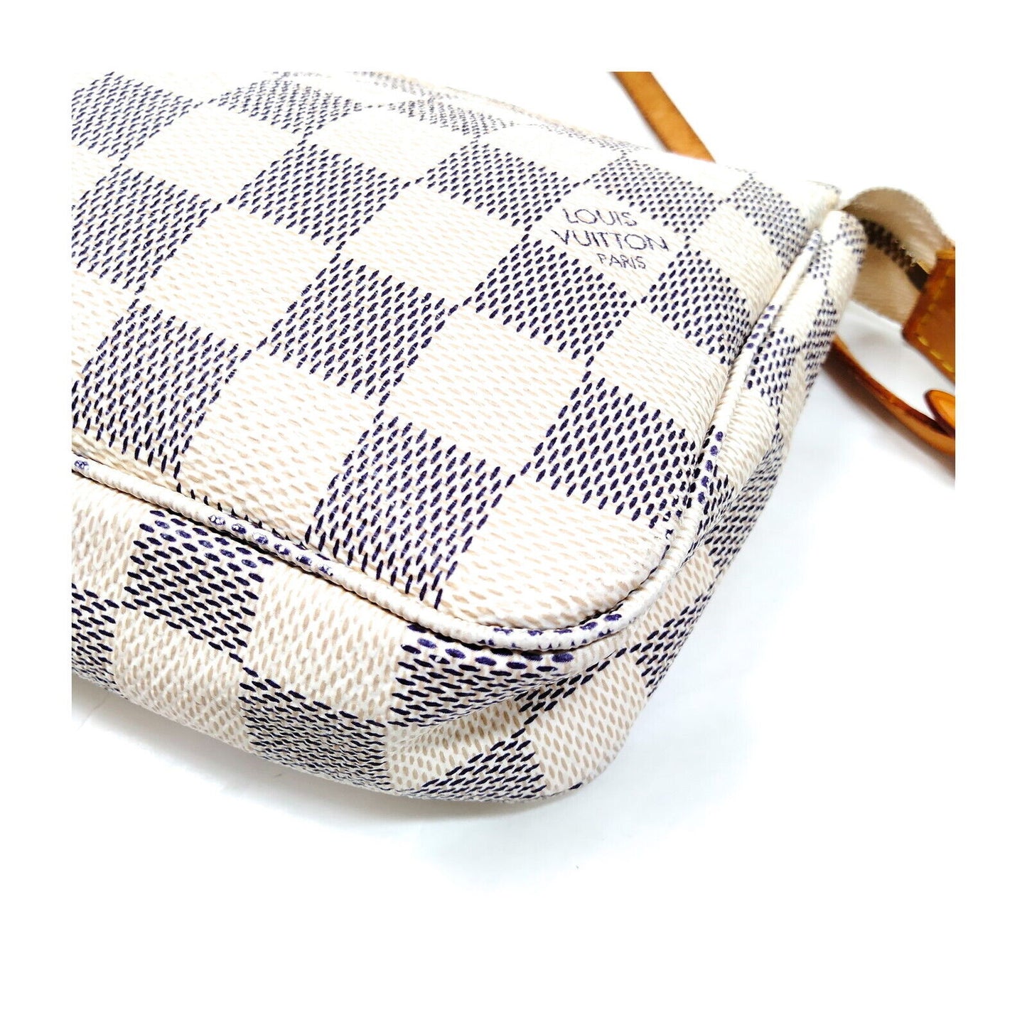SOLD! Louis Vuitton Damier Azur Pochette