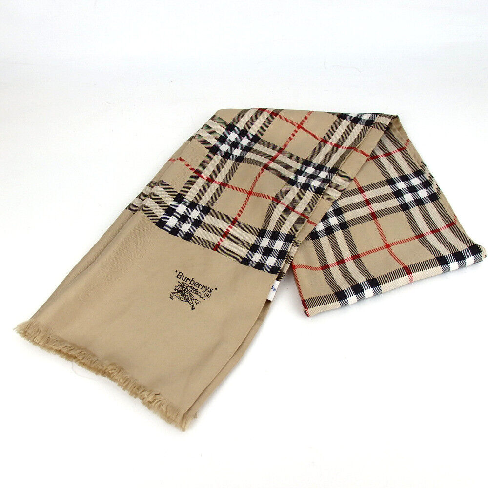 SOLD! Burberry Vintage Silk Scarf